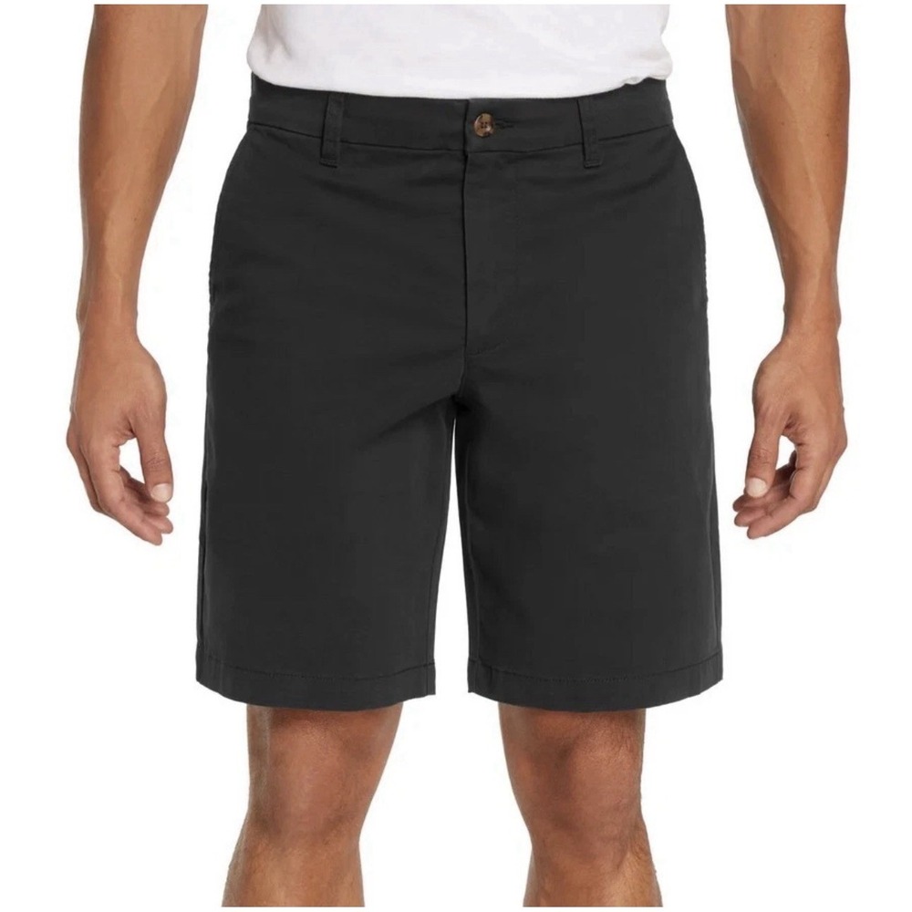 Gap Mens Flat Front Shorts Black Size-36 Brand New With‎ Tags #944